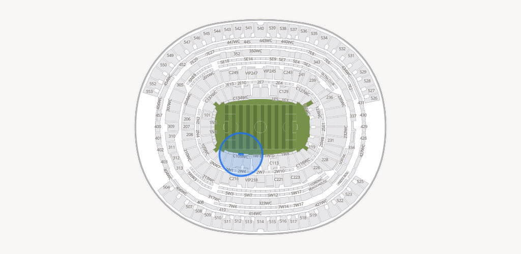 SoFi Stadium Seating Chart