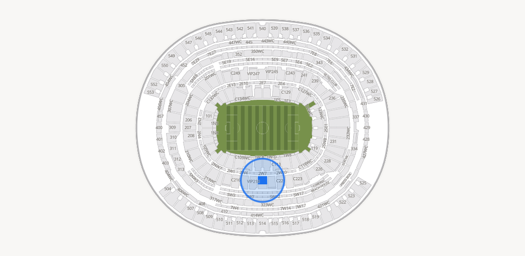 SoFi Stadium Seating Chart