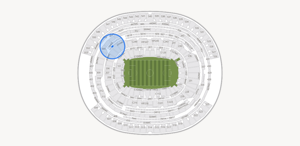 SoFi Stadium Seating Chart
