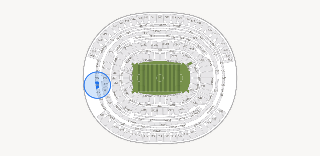 SoFi Stadium Seating Chart