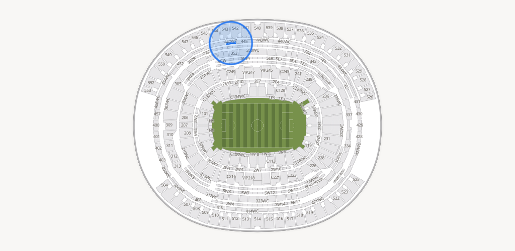 SoFi Stadium Seating Chart