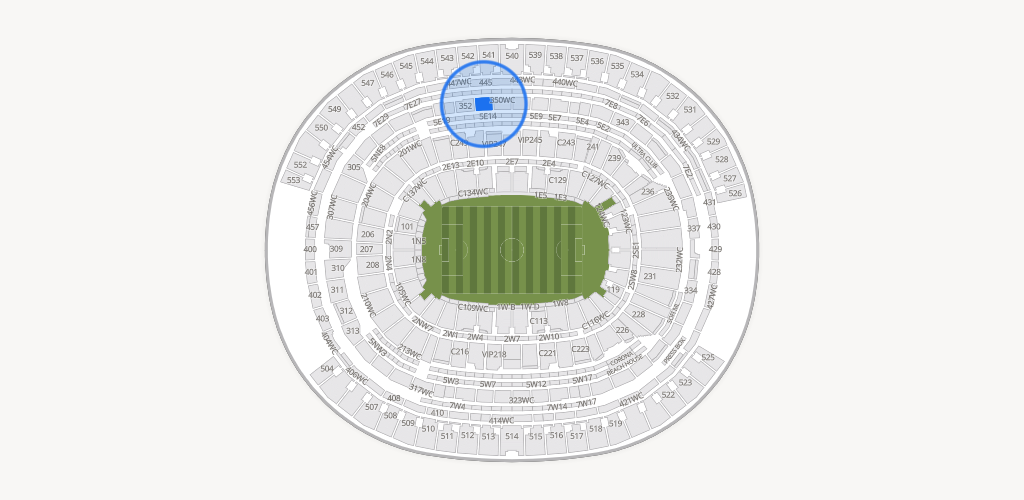 SoFi Stadium Seating Chart