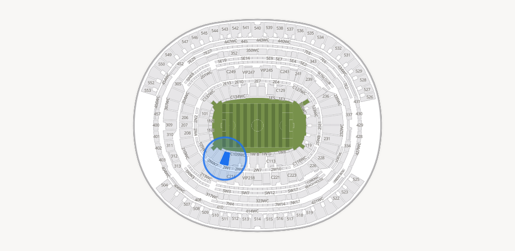 SoFi Stadium Seating Chart