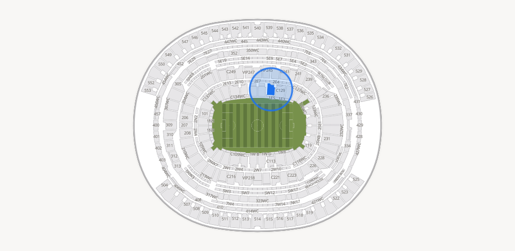 SoFi Stadium Seating Chart