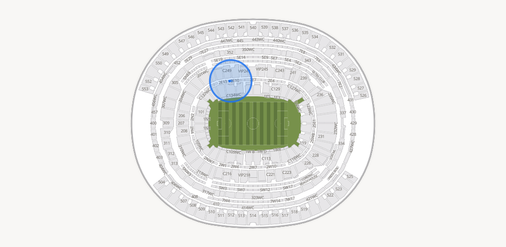 SoFi Stadium Seating Chart