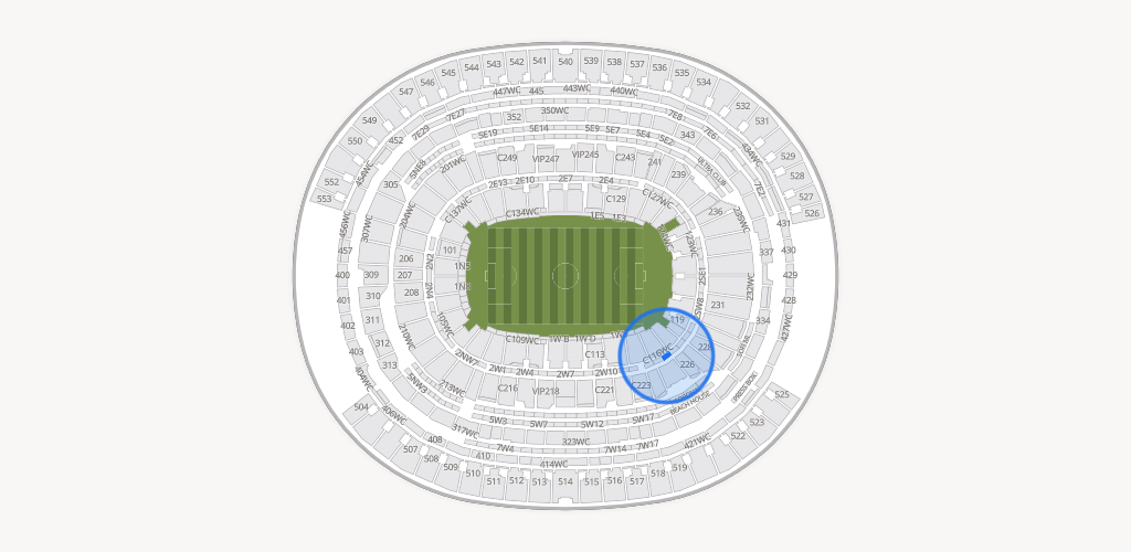 SoFi Stadium Seating Chart