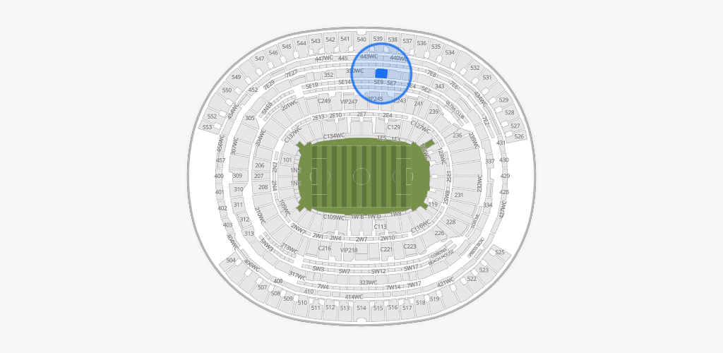 SoFi Stadium Seating Chart