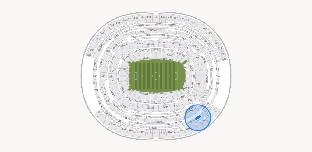 SoFi Stadium Seating Chart