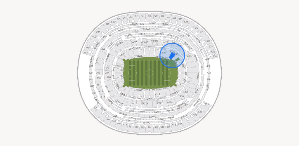 SoFi Stadium Seating Chart