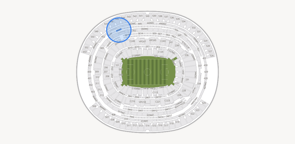 SoFi Stadium Seating Chart