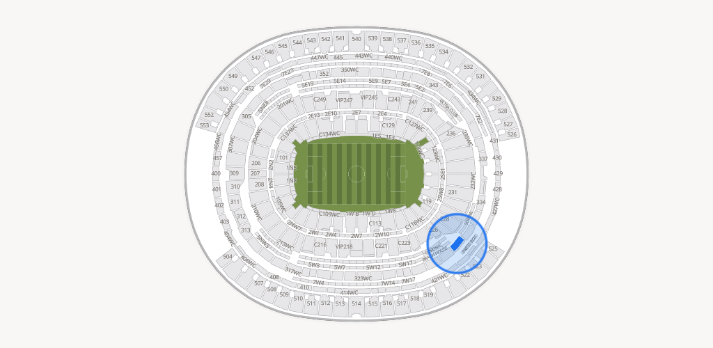SoFi Stadium Seating Chart