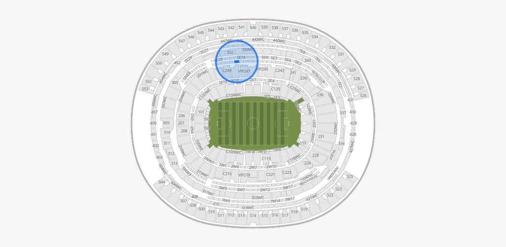 SoFi Stadium Seating Chart
