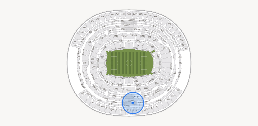 SoFi Stadium Seating Chart