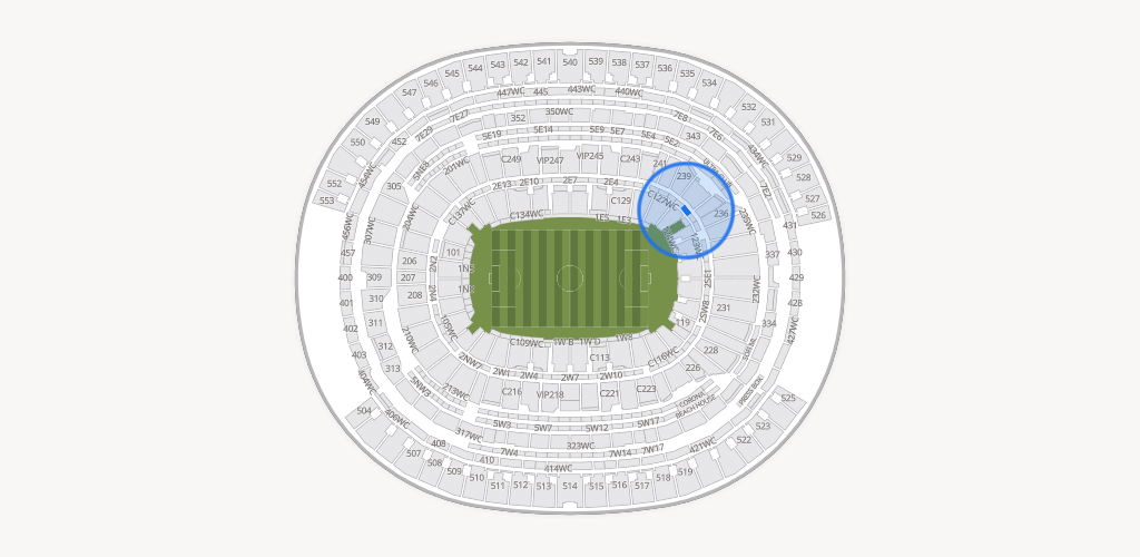 SoFi Stadium Seating Chart