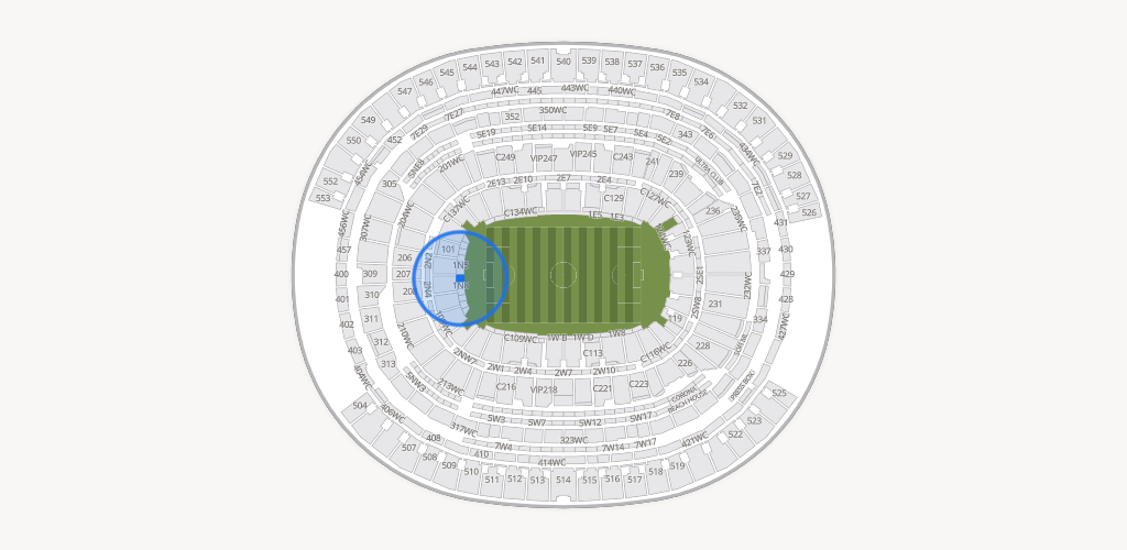 SoFi Stadium Seating Chart