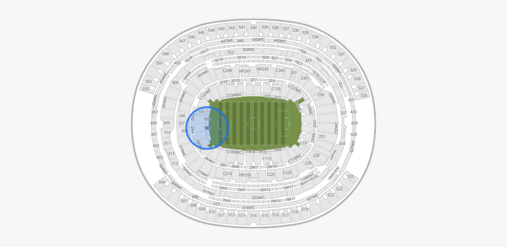 SoFi Stadium Seating Chart