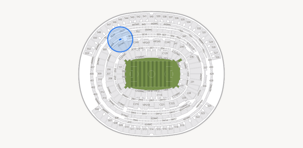 SoFi Stadium Seating Chart