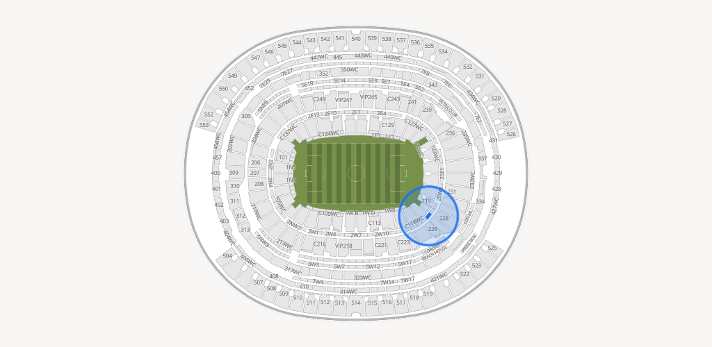 SoFi Stadium Seating Chart