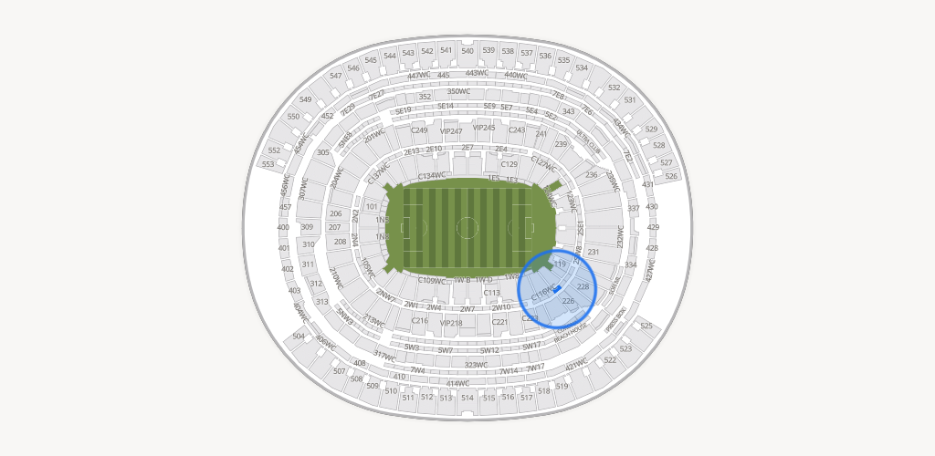 SoFi Stadium Seating Chart