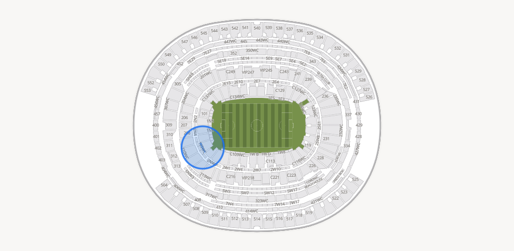 SoFi Stadium Seating Chart