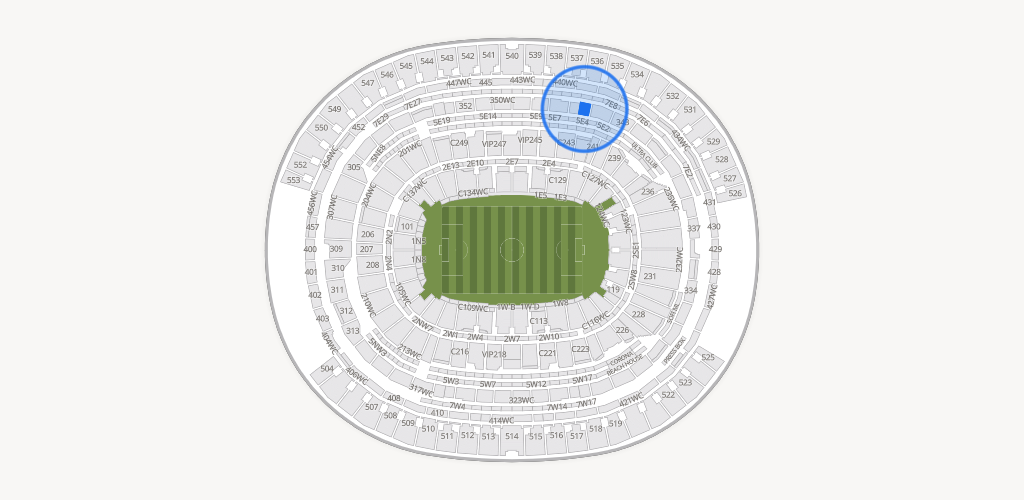 SoFi Stadium Seating Chart