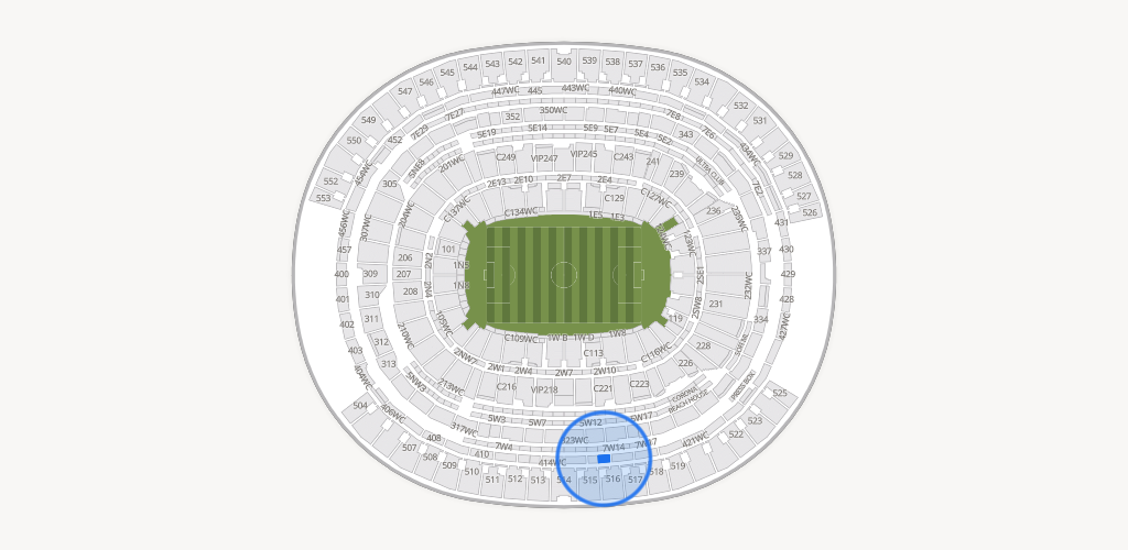 SoFi Stadium Seating Chart