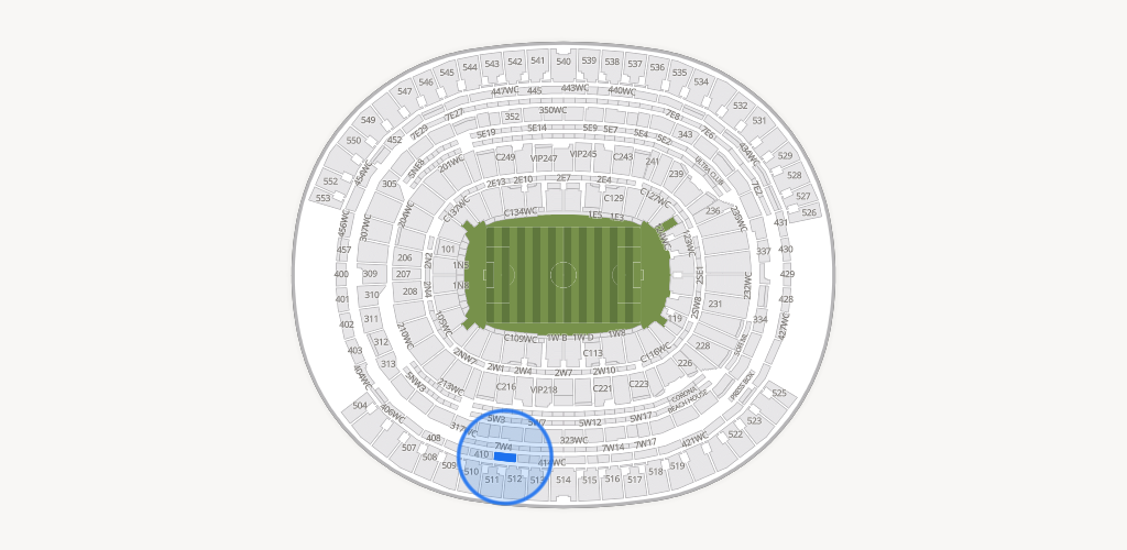 SoFi Stadium Seating Chart