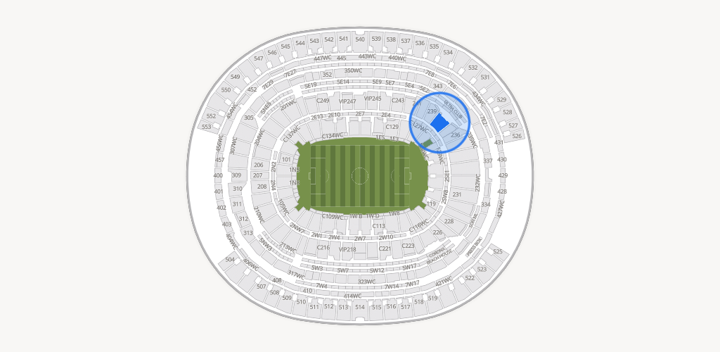 SoFi Stadium Seating Chart