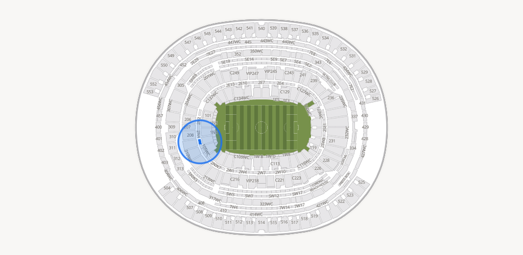 SoFi Stadium Seating Chart