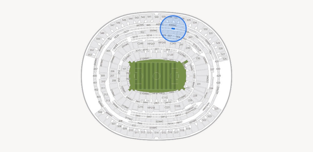 SoFi Stadium Seating Chart