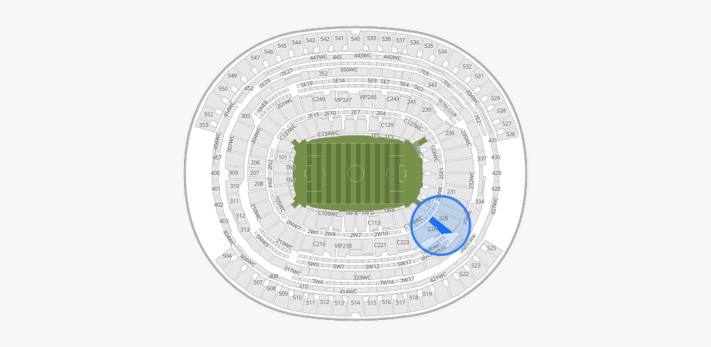SoFi Stadium Seating Chart