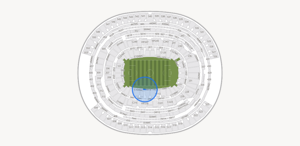 SoFi Stadium Seating Chart