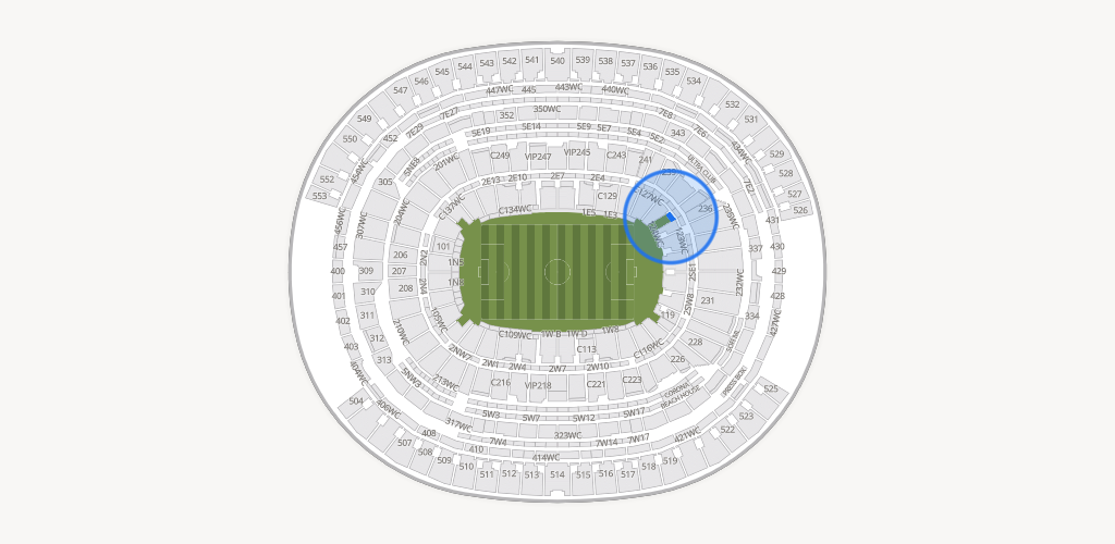 SoFi Stadium Seating Chart
