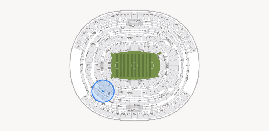 SoFi Stadium Seating Chart