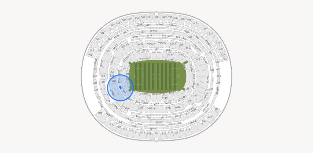 SoFi Stadium Seating Chart