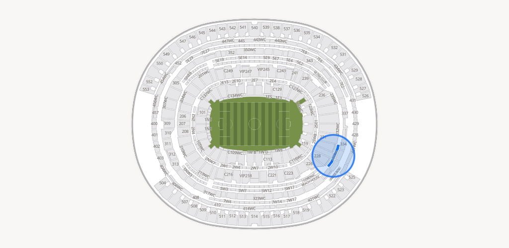 SoFi Stadium Seating Chart
