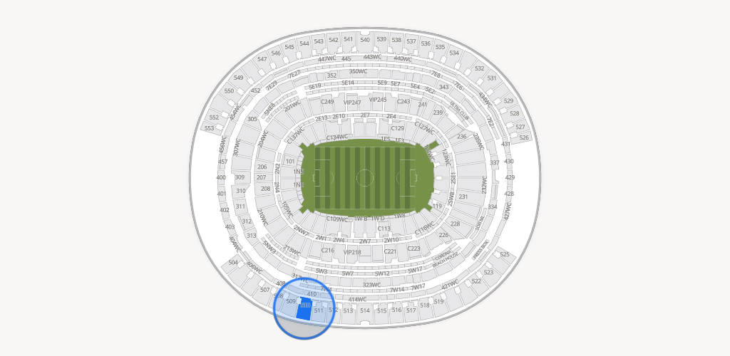 SoFi Stadium Seating Chart