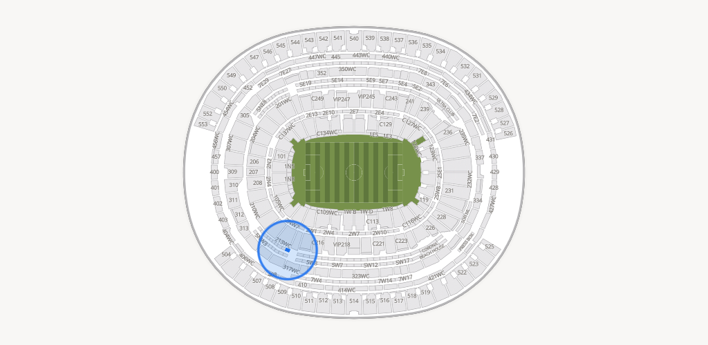 SoFi Stadium Seating Chart