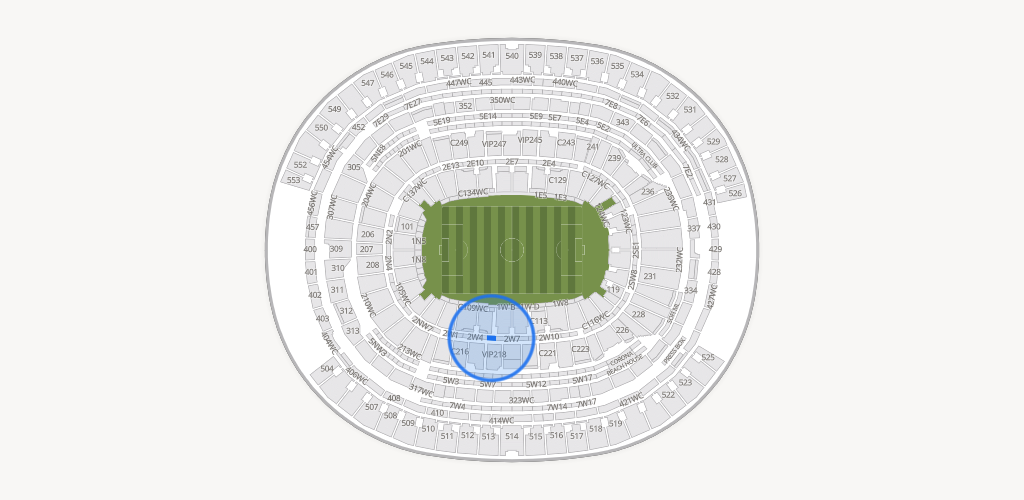 SoFi Stadium Seating Chart