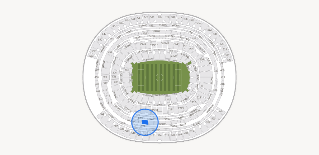 SoFi Stadium Seating Chart