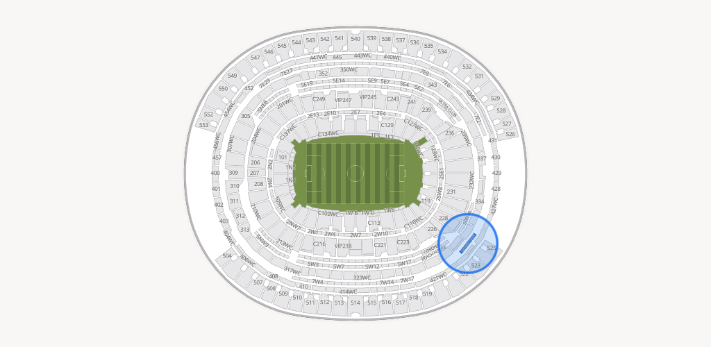 SoFi Stadium Seating Chart