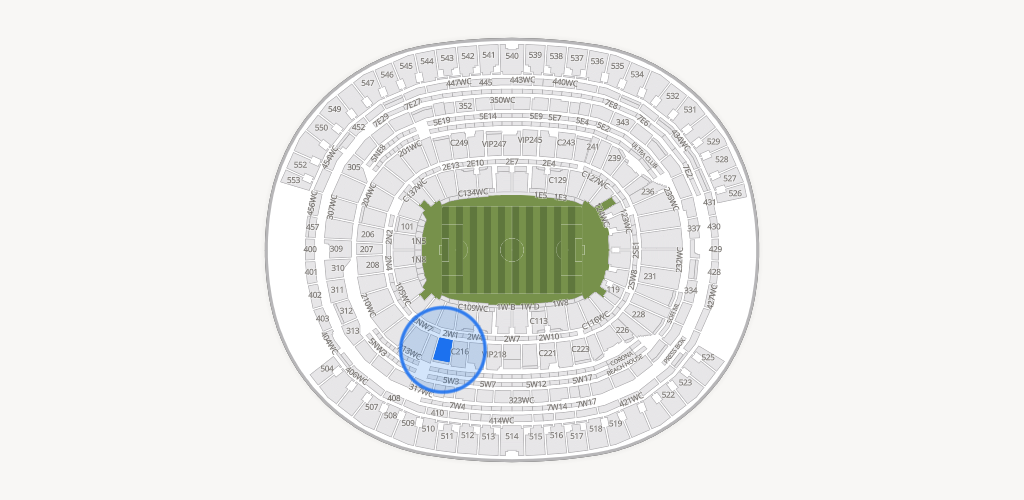SoFi Stadium Seating Chart