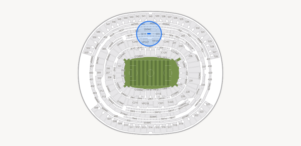 SoFi Stadium Seating Chart