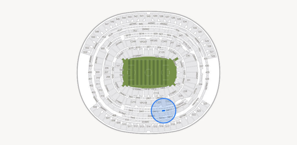 SoFi Stadium Seating Chart
