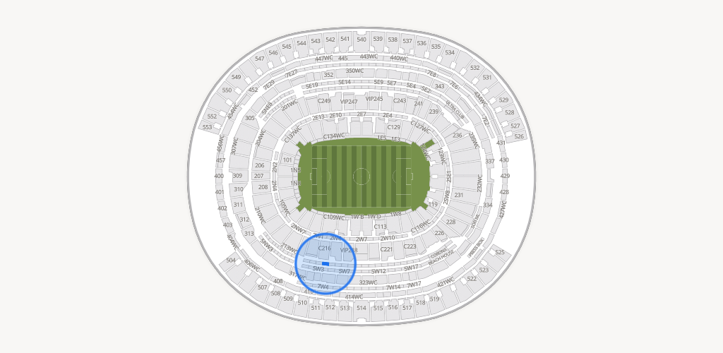 SoFi Stadium Seating Chart