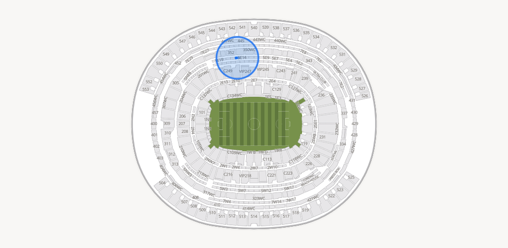 SoFi Stadium Seating Chart