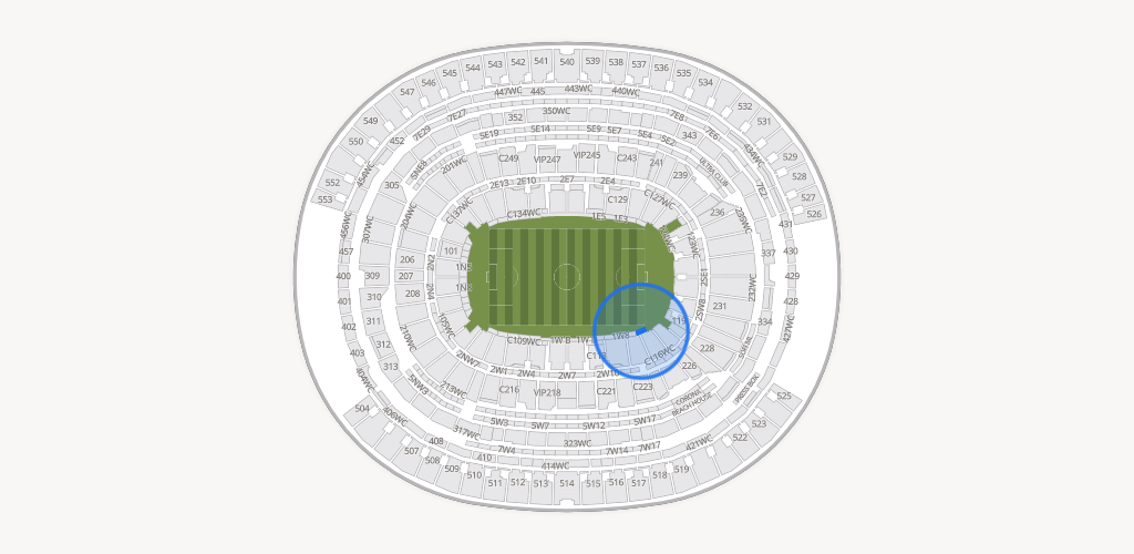 SoFi Stadium Seating Chart