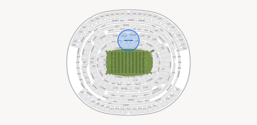 SoFi Stadium Seating Chart