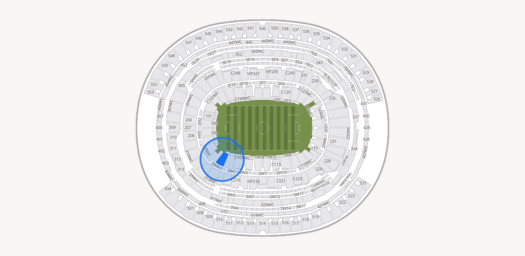 SoFi Stadium Seating Chart