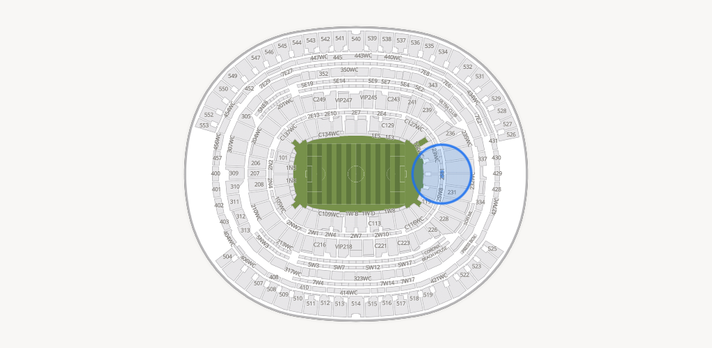 SoFi Stadium Seating Chart